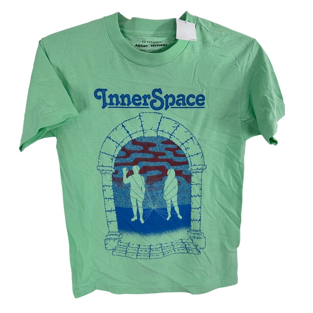 UO Presents Artist Editions Jimmy McMillan InnerSpace Graphic‎ T-Shirt Mint S